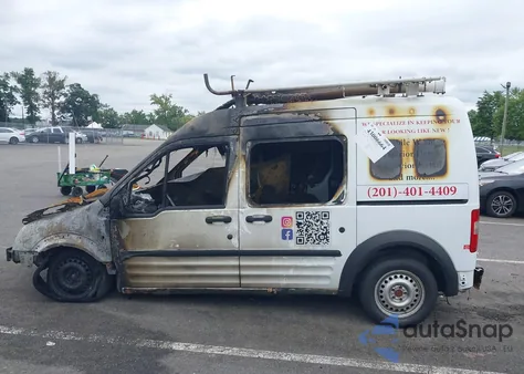 2012 Ford Transit Connect Xlt z USA, uszkodzony, nr VIN NM0LS7BN6CT076783